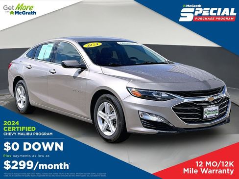 Used 2024 Chevrolet Malibu LT FWD image 1