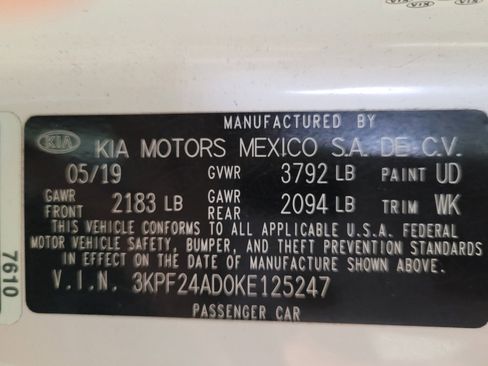 Used 2019 Kia Forte LXS FWD image 33