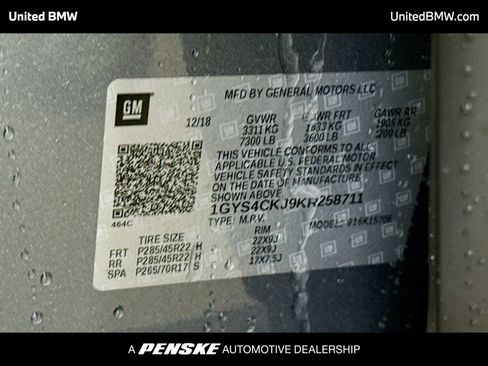 Used 2019 Cadillac Escalade Premium Luxury image 15