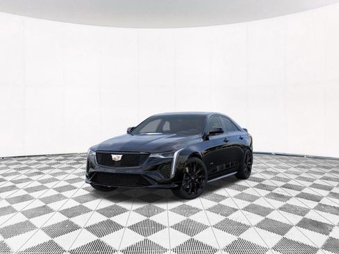 New 2025 Cadillac CT4 V w/ LPO, ONYX Package image 2