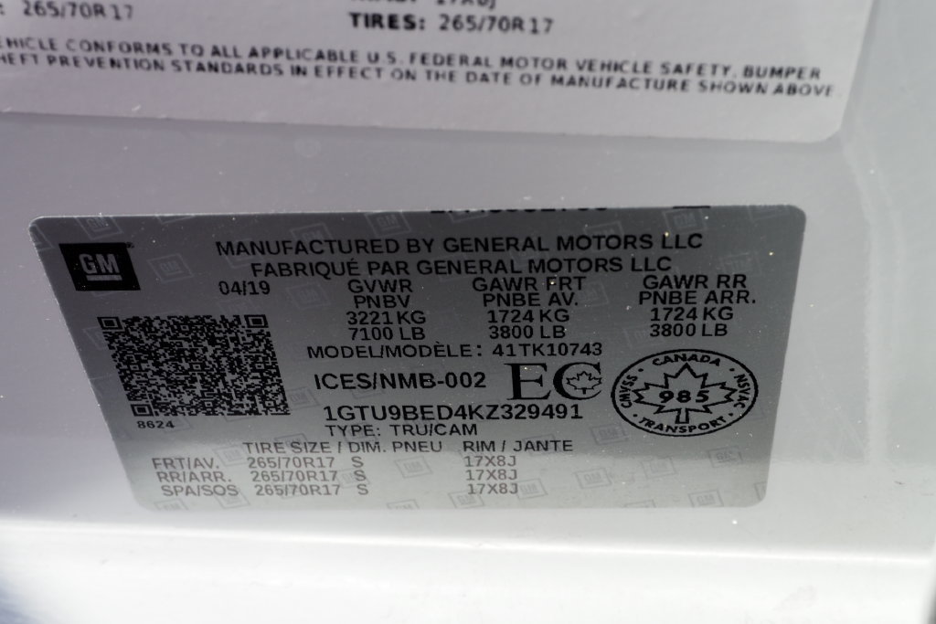 Used 2019 GMC Sierra 1500 SLE w/ Driver Alert Package I AWD/4WD image 29