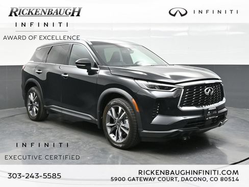 Certified 2023 INFINITI QX60 Luxe w/ Cargo Package AWD/4WD image 1