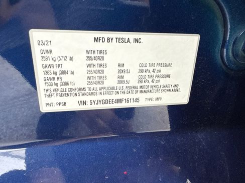 Used 2021 Tesla Model Y Long Range AWD/4WD image 52