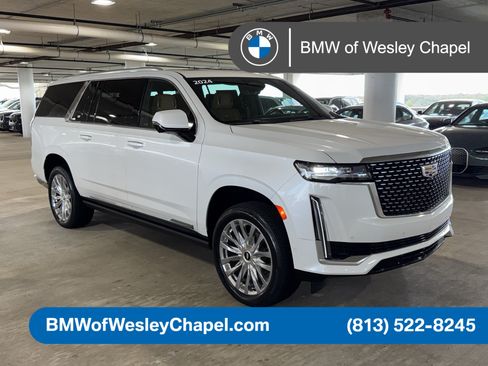 Used 2024 Cadillac Escalade ESV Premium Luxury w/ Performance Package AWD/4WD image 1