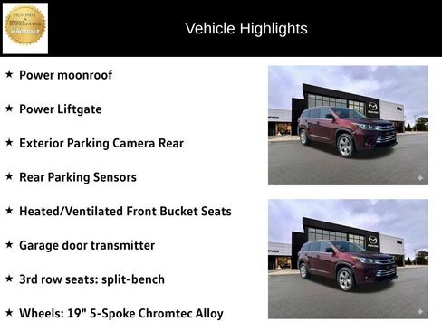 Used 2018 Toyota Highlander Limited FWD image 12