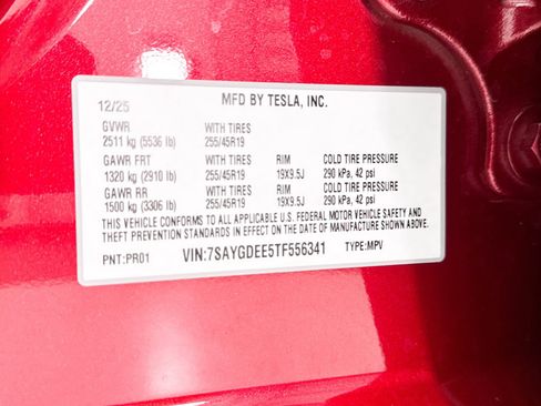Used 2026 Tesla Model Y Long Range AWD/4WD image 41