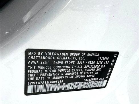Used 2020 Volkswagen Passat 2.0T S FWD image 21