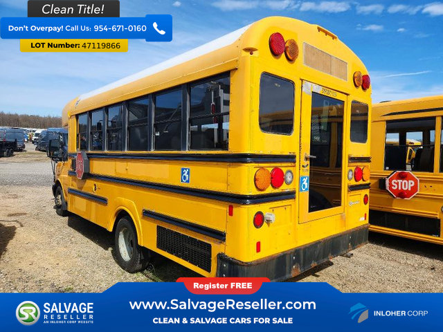Used 2012 Chevrolet Express 3500 Extended w/ School Bus Package RWD image 4