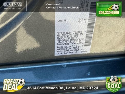 Used 2025 Nissan Altima 2.5 SV FWD image 27