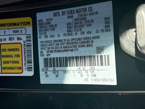 Used 2024 Ford Bronco Sport Big Bend AWD/4WD image 30