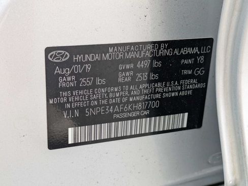 Used 2019 Hyundai Sonata SEL FWD image 12