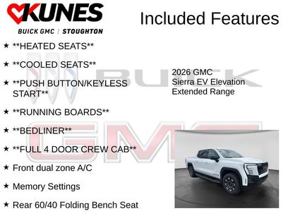 New 2026 GMC Sierra EV Elevation w/ Premium Package