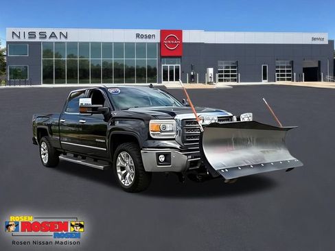 Used 2015 GMC Sierra 1500 SLT w/ SLT Crew Cab Value Package AWD/4WD image 1