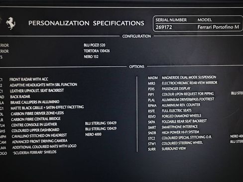 Certified 2022 Ferrari Portofino M RWD image 54
