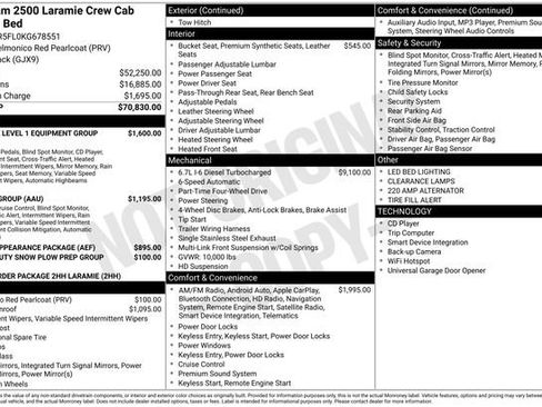 Used 2019 RAM 2500 Laramie AWD/4WD image 29