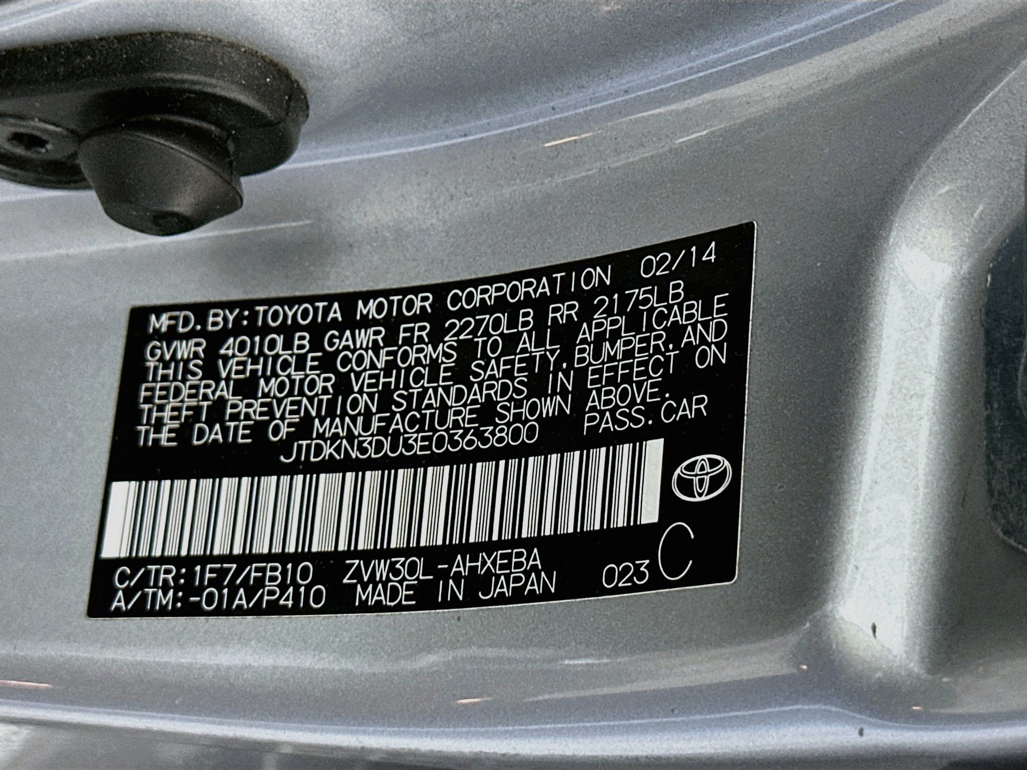 Used 2014 Toyota Prius Three FWD image 12