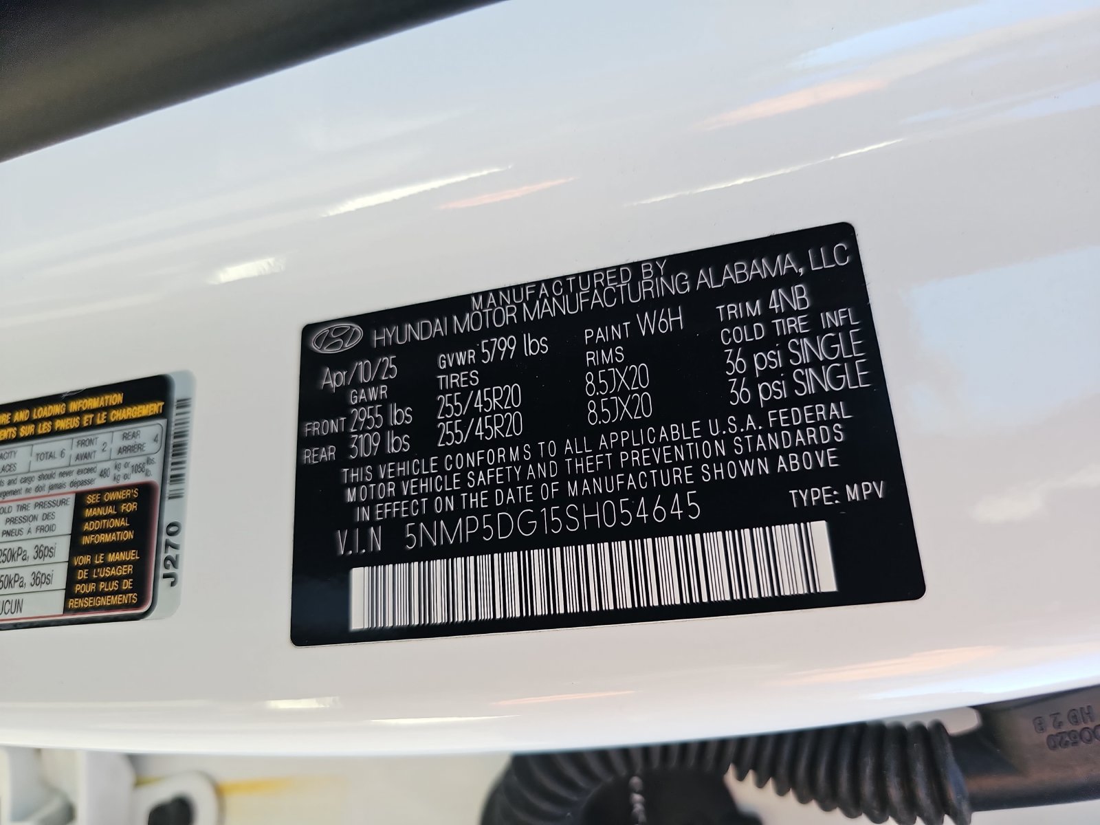 Certified 2025 Hyundai Santa Fe Calligraphy AWD/4WD image 44