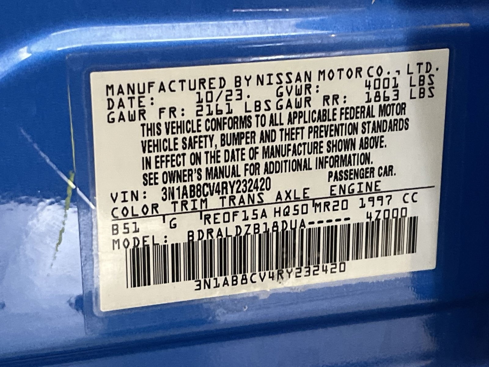 Used 2024 Nissan Sentra SV FWD image 39
