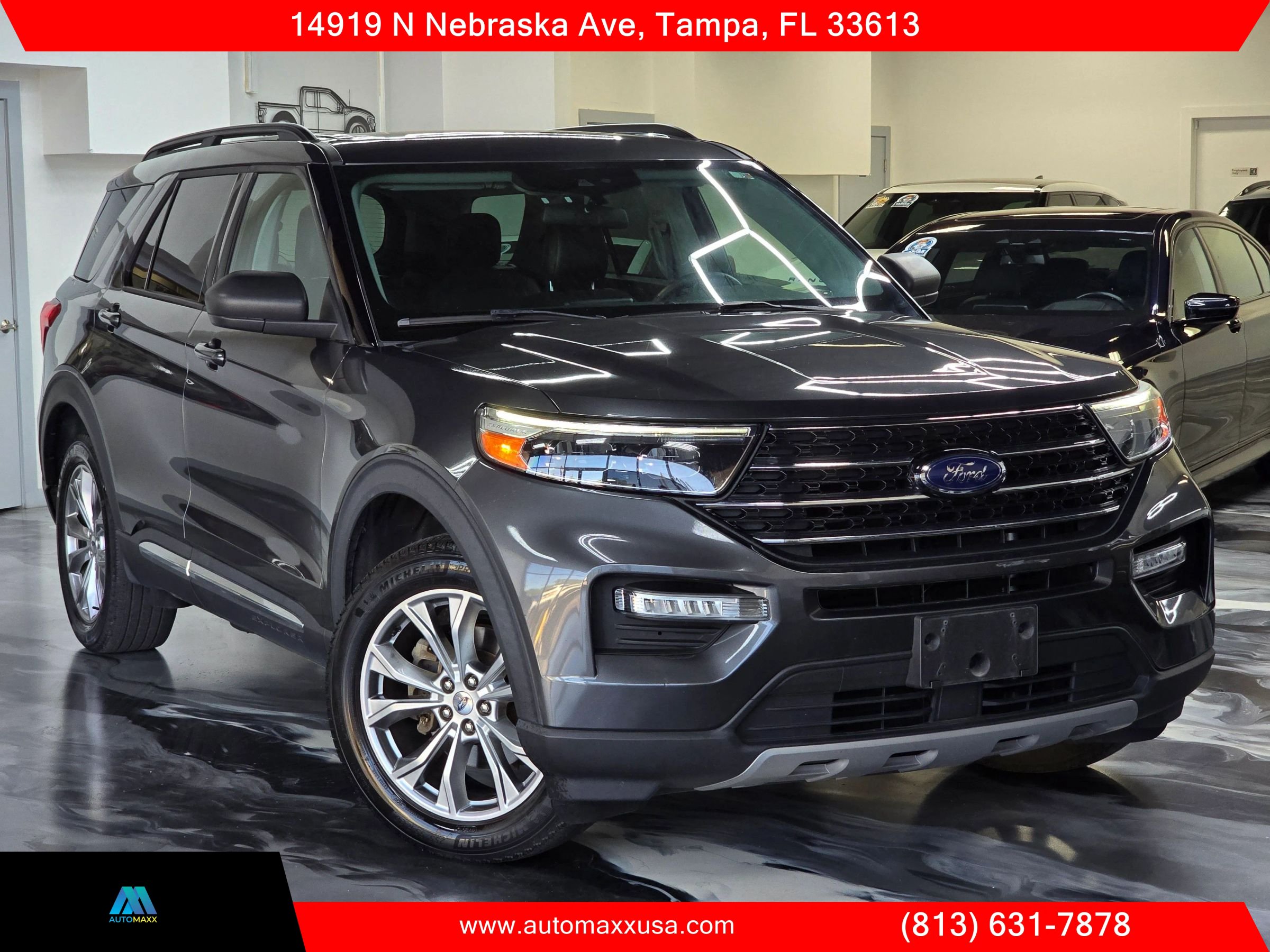 Used 2020 Ford Explorer XLT w/ Equipment Group 202A AWD/4WD image 2