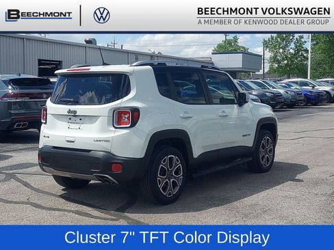 Used 2018 Jeep Renegade Limited w/ UConnect 8.4 Nav Group AWD/4WD image 7