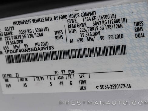 Used 2022 Ford F450 XL w/ Power Equipment Group image 23