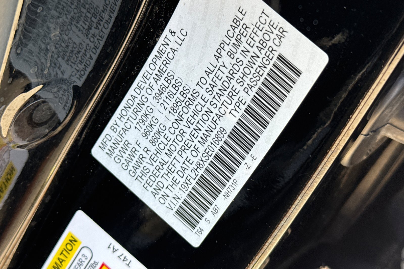 Certified 2025 Honda Civic Sport image 27