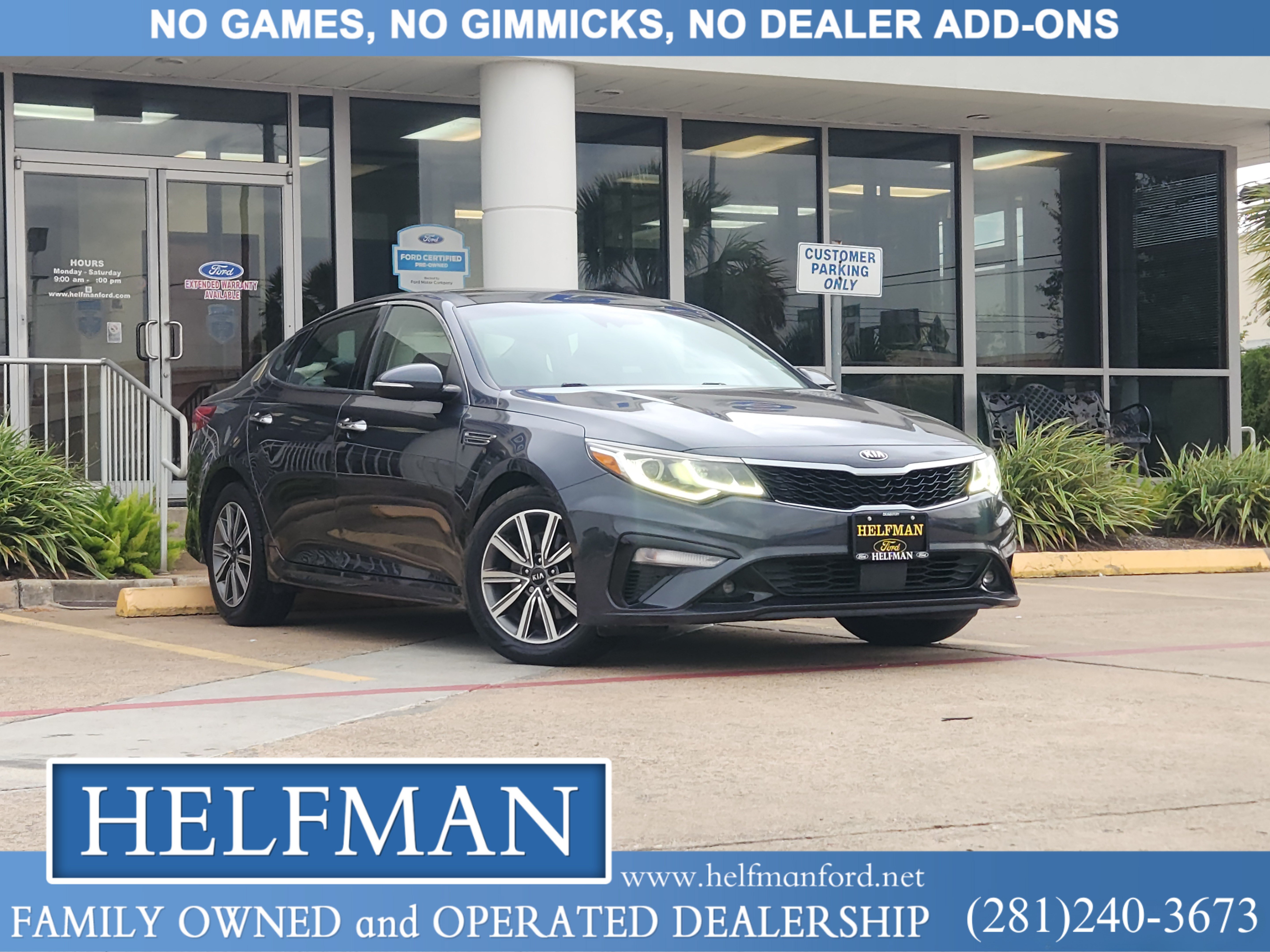 Used 2019 Kia Optima EX w/ EX Premium Package FWD image 1