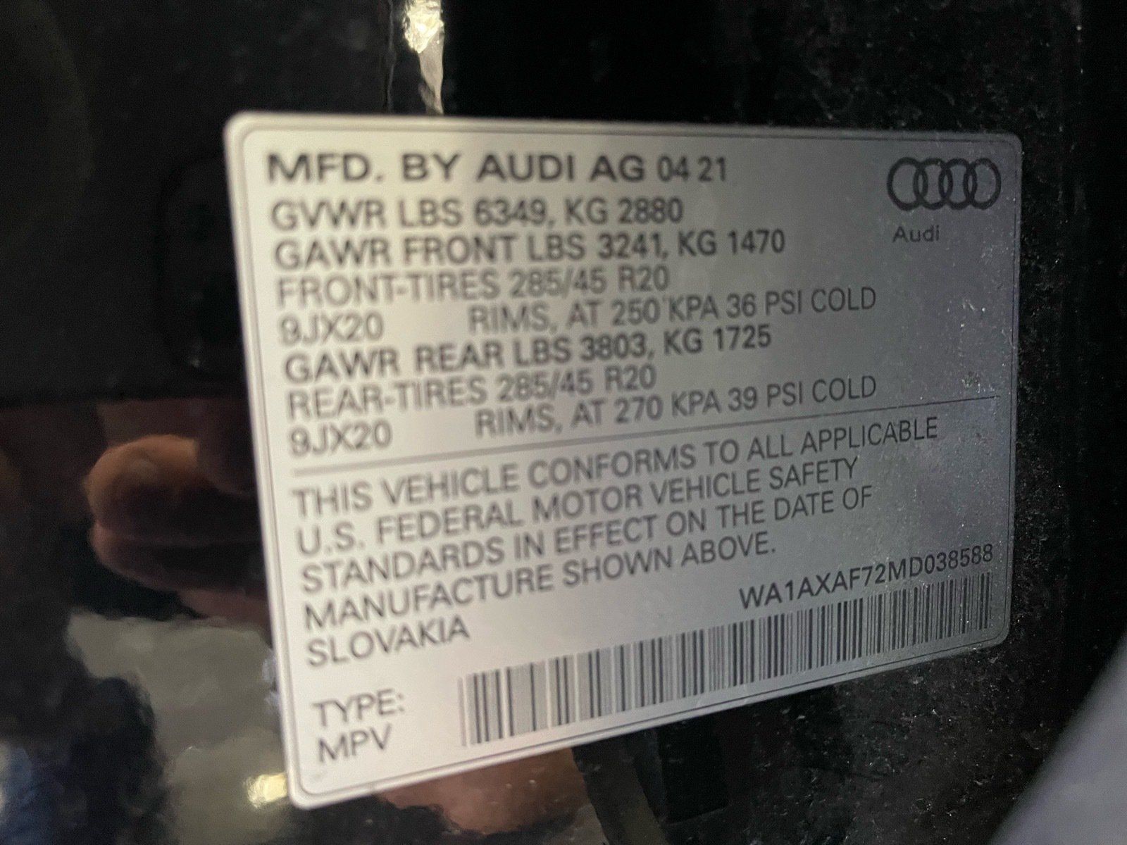Used 2021 Audi Q7 3.0T Premium AWD/4WD image 19