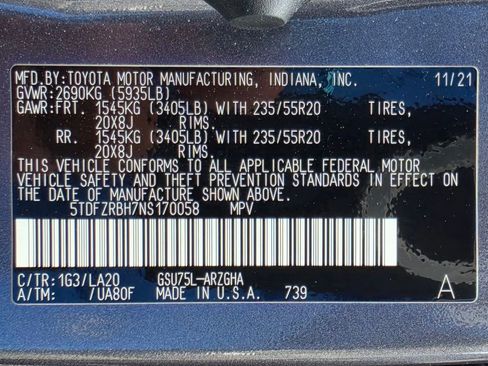 Used 2022 Toyota Highlander Platinum image 27