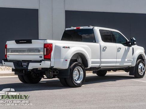Used 2021 Ford F450 Platinum w/ Snow Plow Prep Package AWD/4WD image 9