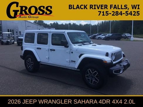 Used 2026 Jeep Wrangler Unlimited Sahara AWD/4WD image 1