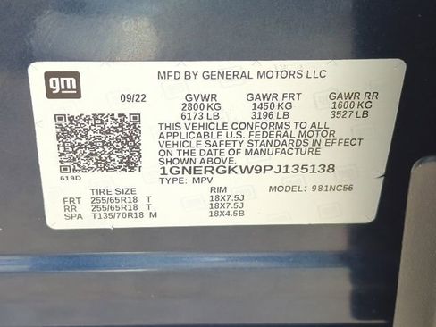 Certified 2023 Chevrolet Traverse LT image 30