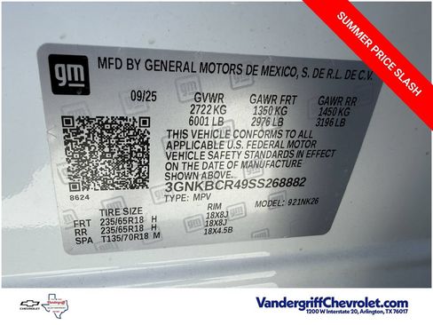 Certified 2025 Chevrolet Blazer LT FWD image 30