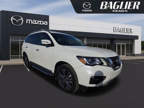Used 2018 Nissan Pathfinder Platinum w/ Cargo Package image 1
