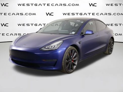 Used 2020 Tesla Model 3 Performance AWD/4WD image 1