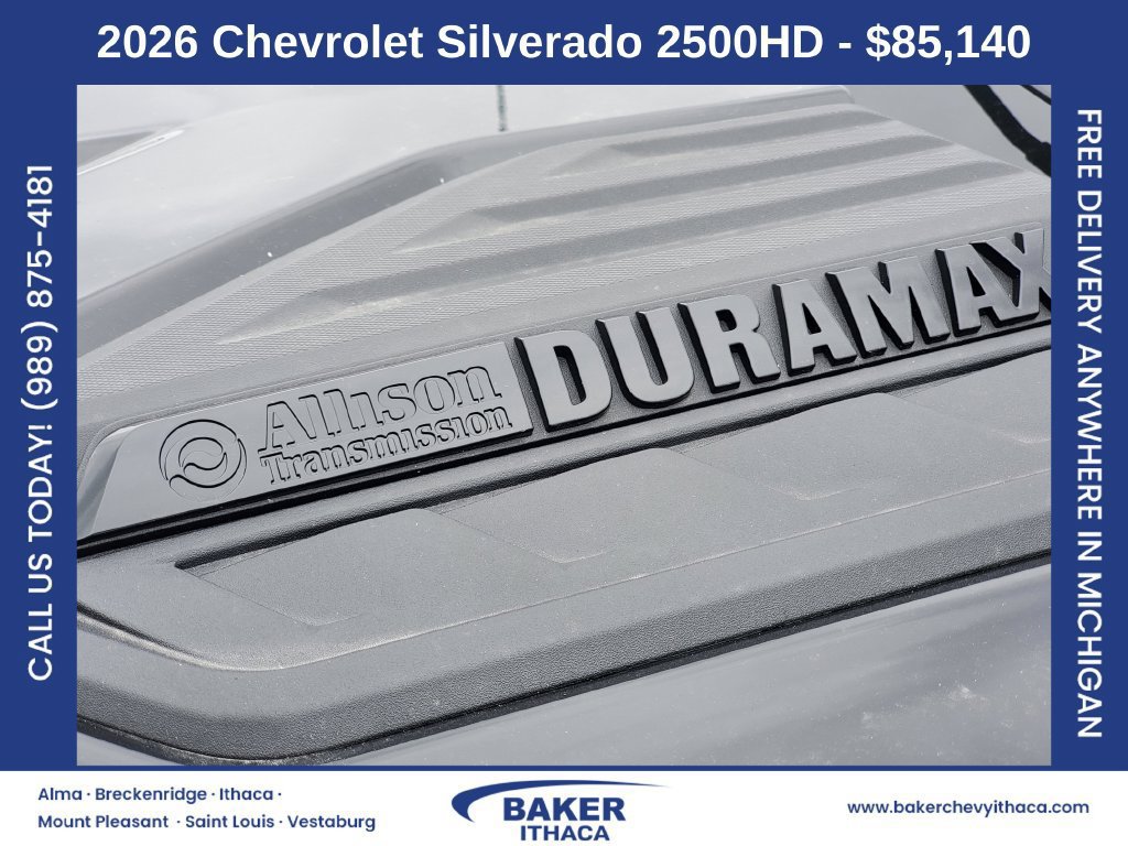 New 2026 Chevrolet Silverado 2500 LTZ w/ Trail Boss Package AWD/4WD image 5