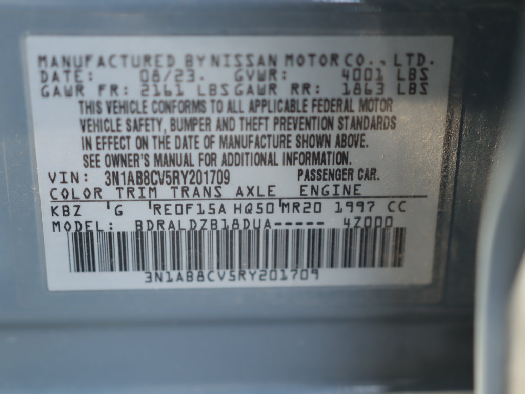 Used 2024 Nissan Sentra SV w/ Trunk Package FWD image 33