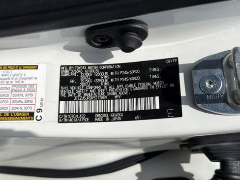 Used 2019 Toyota 4Runner Limited RWD image 30