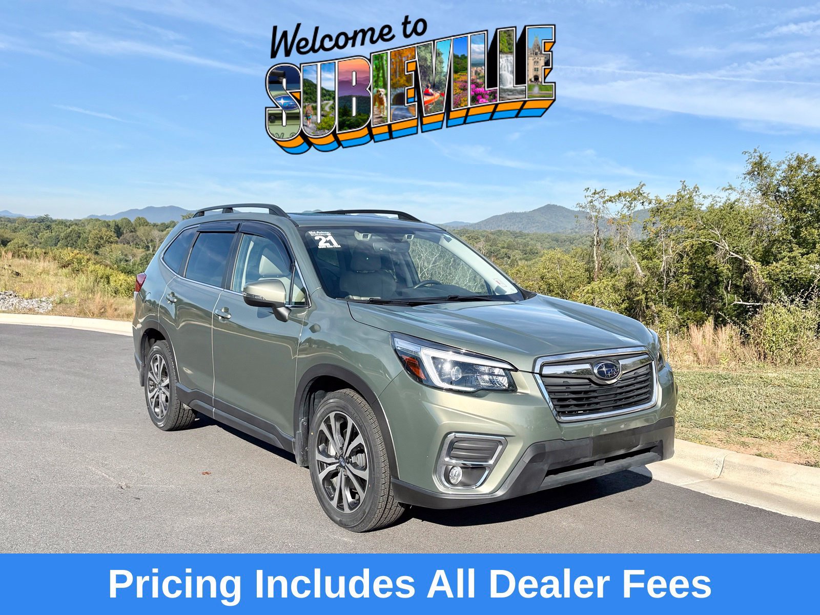 Used 2021 Subaru Forester Limited AWD/4WD image 1