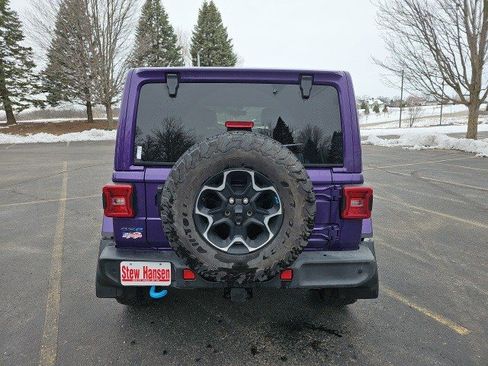 Used 2023 Jeep Wrangler Unlimited Rubicon 4xe w/ Safety Group image 5