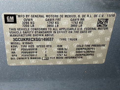 Used 2016 Chevrolet Silverado 1500 LT w/ All Star Edition image 20