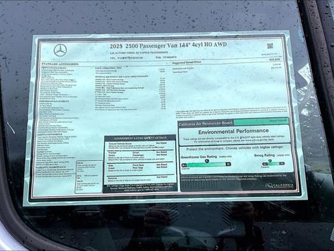 New 2025 Mercedes-Benz Sprinter 2500 image 17