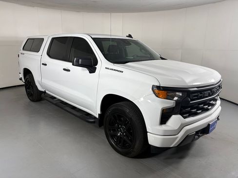 Used 2023 Chevrolet Silverado 1500 Custom w/ LPO, Dark Essentials Package AWD/4WD image 2