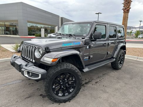 Used 2021 Jeep Wrangler Unlimited Sahara AWD/4WD image 1