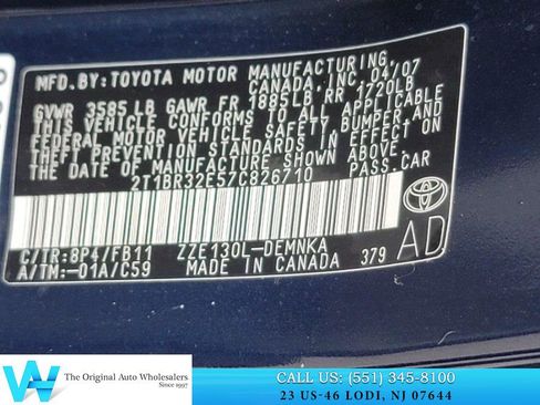 Used 2007 Toyota Corolla S image 18