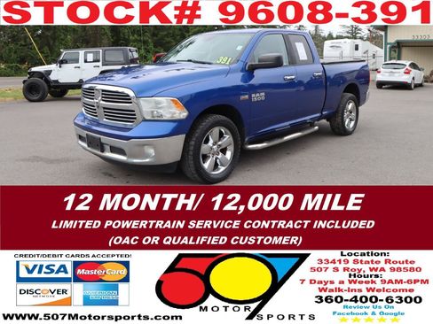 Used 2014 RAM 1500 Big Horn AWD/4WD image 2