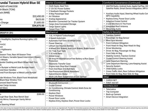 New 2026 Hyundai Tucson Blue SE AWD/4WD image 5