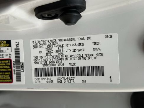 New 2026 Toyota Tundra 1794 Edition AWD/4WD image 35
