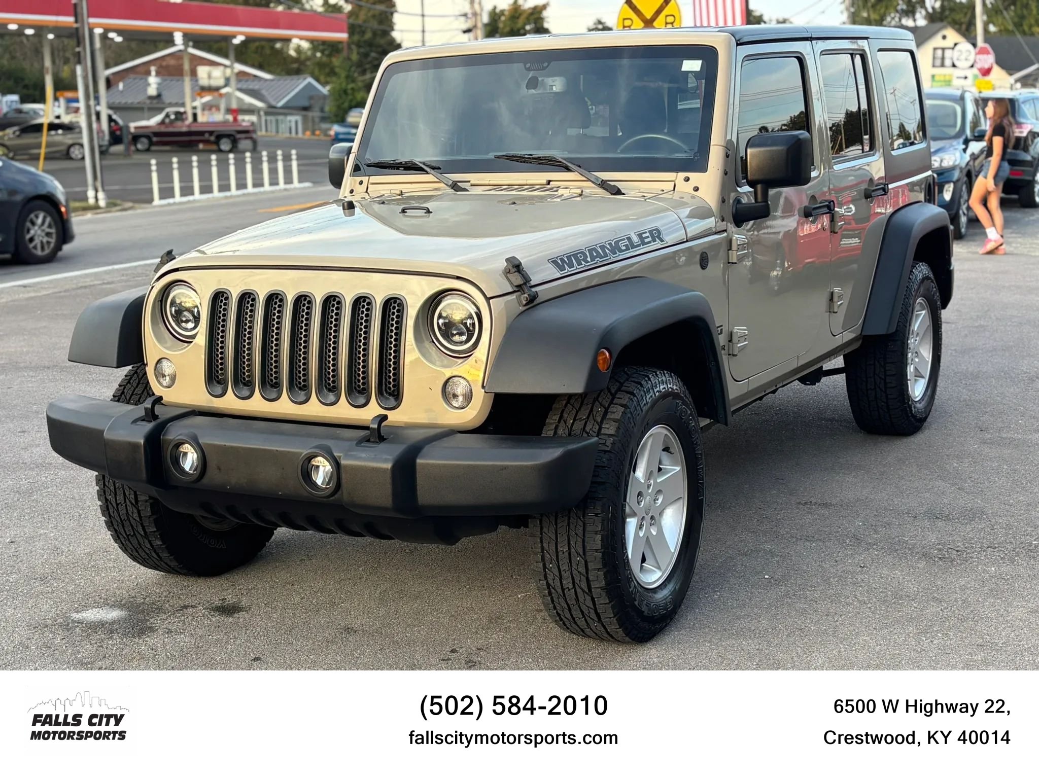 Used 2017 Jeep Wrangler Unlimited Sport w/ Quick Order Package 24S AWD/4WD image 1