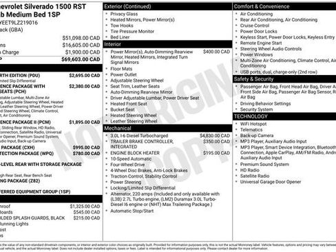 Used 2020 Chevrolet Silverado 1500 RST w/ True North Edition AWD/4WD image 6